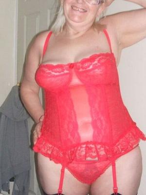 Susan a Blonde Beautiful MILF - Sexy in Red