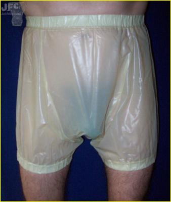 pantalones de plastico