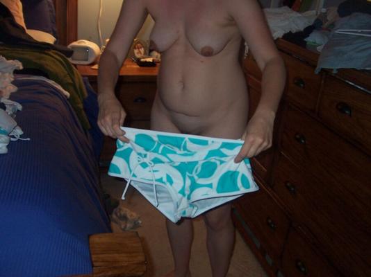 My Wife Trying on a Bathing Suit