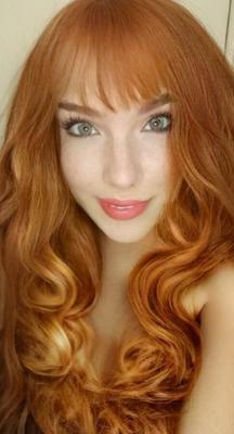 Gabrielle: redhead!