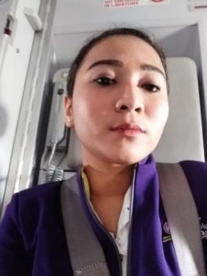 Another asian flight attendant