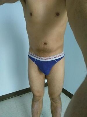 Moi dans Andrew Christian Thong