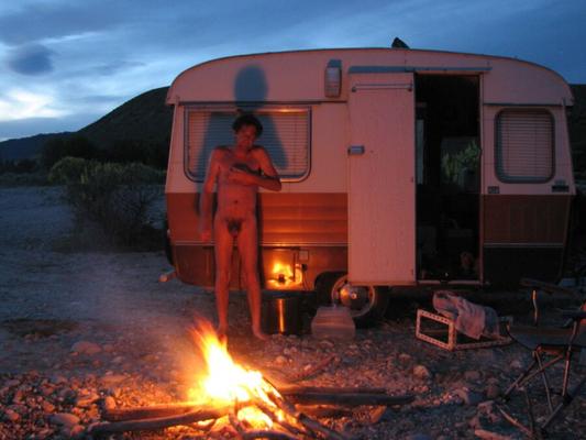 ducha de campamento al aire libre