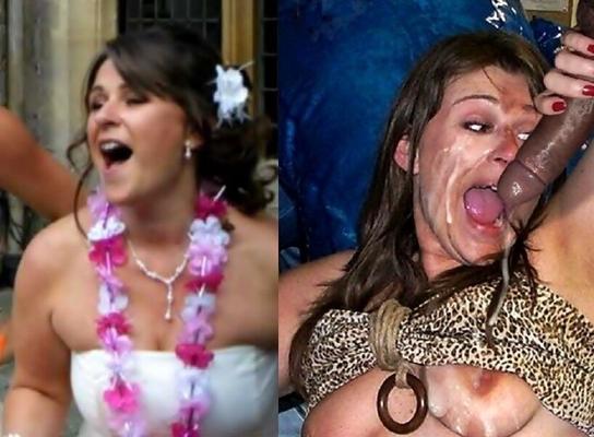 Bride Then Facial And Cum Load Target