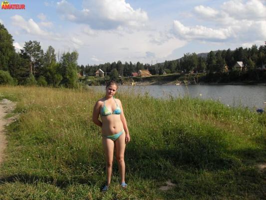 Amateur-Teenager hat einen sexy Arsch