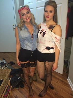 Mix of sexy Canadian university teens