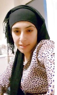 Turbante turco antes do hijab depois de sangue kafasına aberto