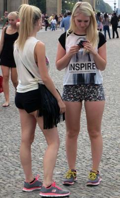 Candid Short Shorts 12