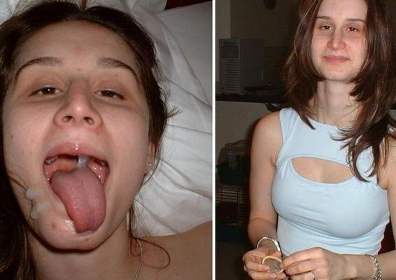 Before and after being a slut #7