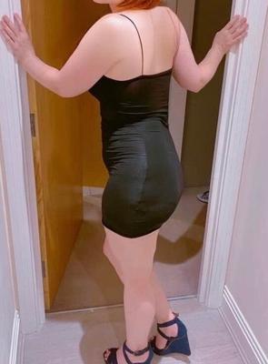 tight black dress