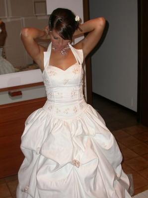 Bride with Small Tits