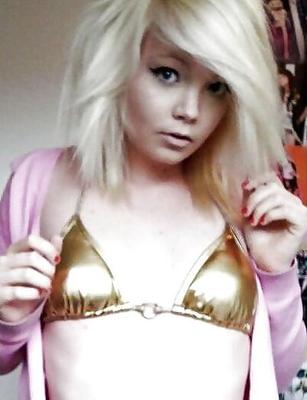 stunning british teen bonde naked self shots