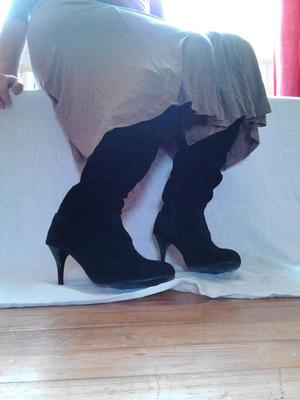 mes bottes et mes talons hauts