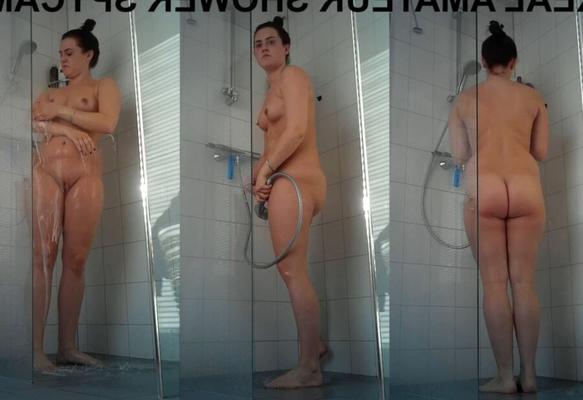 Amateur shower spycam girl