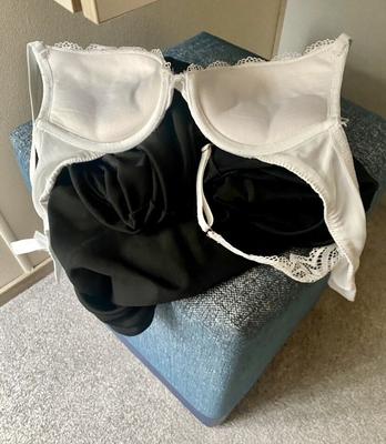 Wifes pas cher vieux bien porté un soutien-gorge rembourré