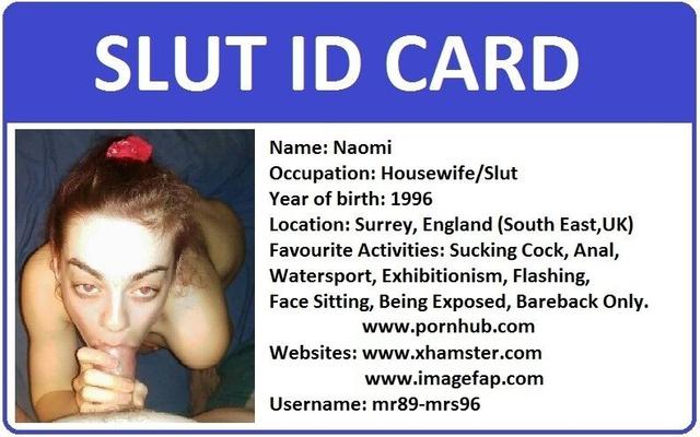 Yo, Naomi, la puta chav de Guildford, por favor vuelve a publicar, hazme familiar.