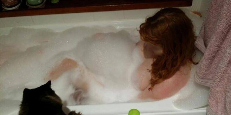 More pics of my curvy, redhead, increasingly horny girlfriend ;)