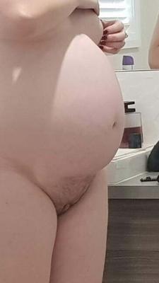 Aussie Wife Filled With Cum Prego