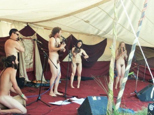 Make time to relax to some joyous nude music