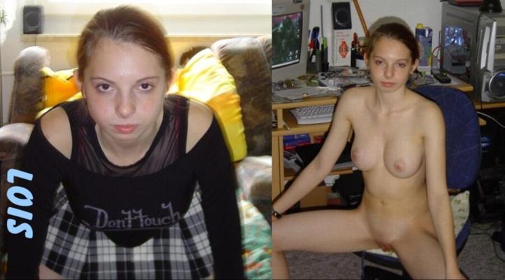 Young Amateur Girlfriends - Dressed & Undressed