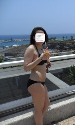 Esposa polaca sexy con buen culo de vacaciones