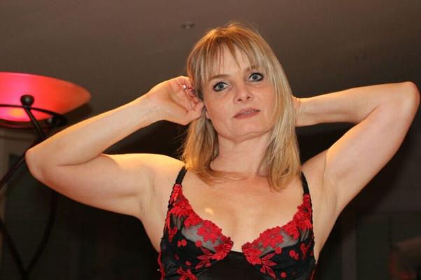 Cute Blonde French Mature Loves To Pose For Her Hubby