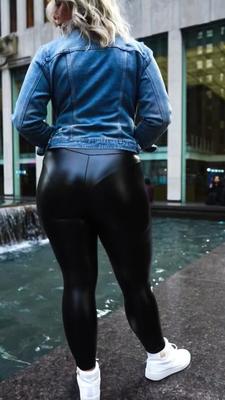 THICK ass in leggings and Jeans