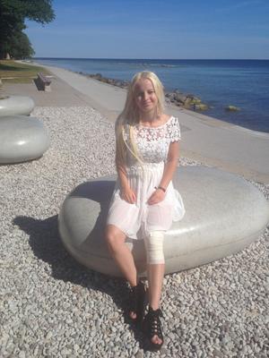 Ida teen from Visby Sweden