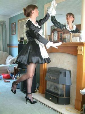 Milfs Gilfs wifes as French maids