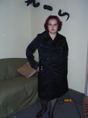 OLC PICS Chrystle in Trenchcoat