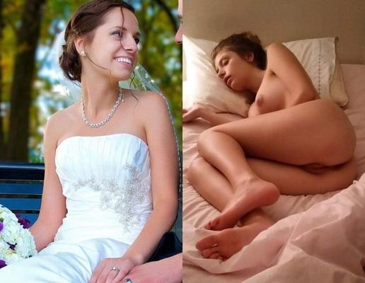 Brides Before and after homemade brides exposed 