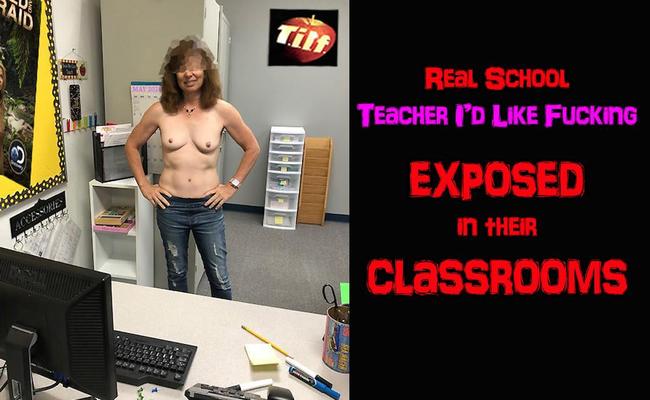  Real Teachers Naked in Their Classrooms